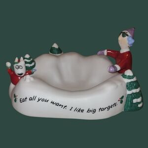 Hallmark MAXINE and Floyd Candy Dish Eat All You Want I like big Targets Shoebox